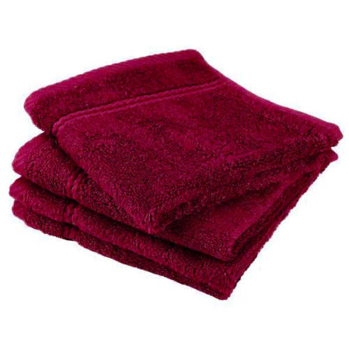Pack of 4 Face Cloth 100% Egyptian Cotton Super Soft 4x Flannel Cloth